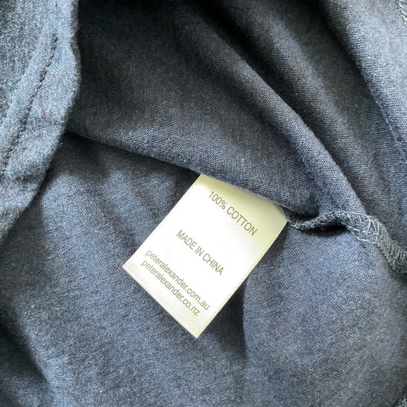 Peter Alexander Midnight Blue Sleep Tee L - Picture 4 of 5